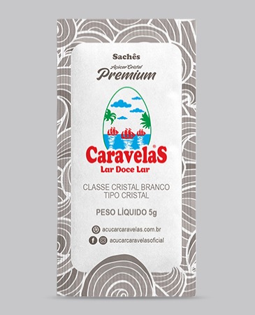 Sachê Açúcar Cristal Premium