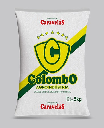 Açúcar Cristal Colombo 5 kg