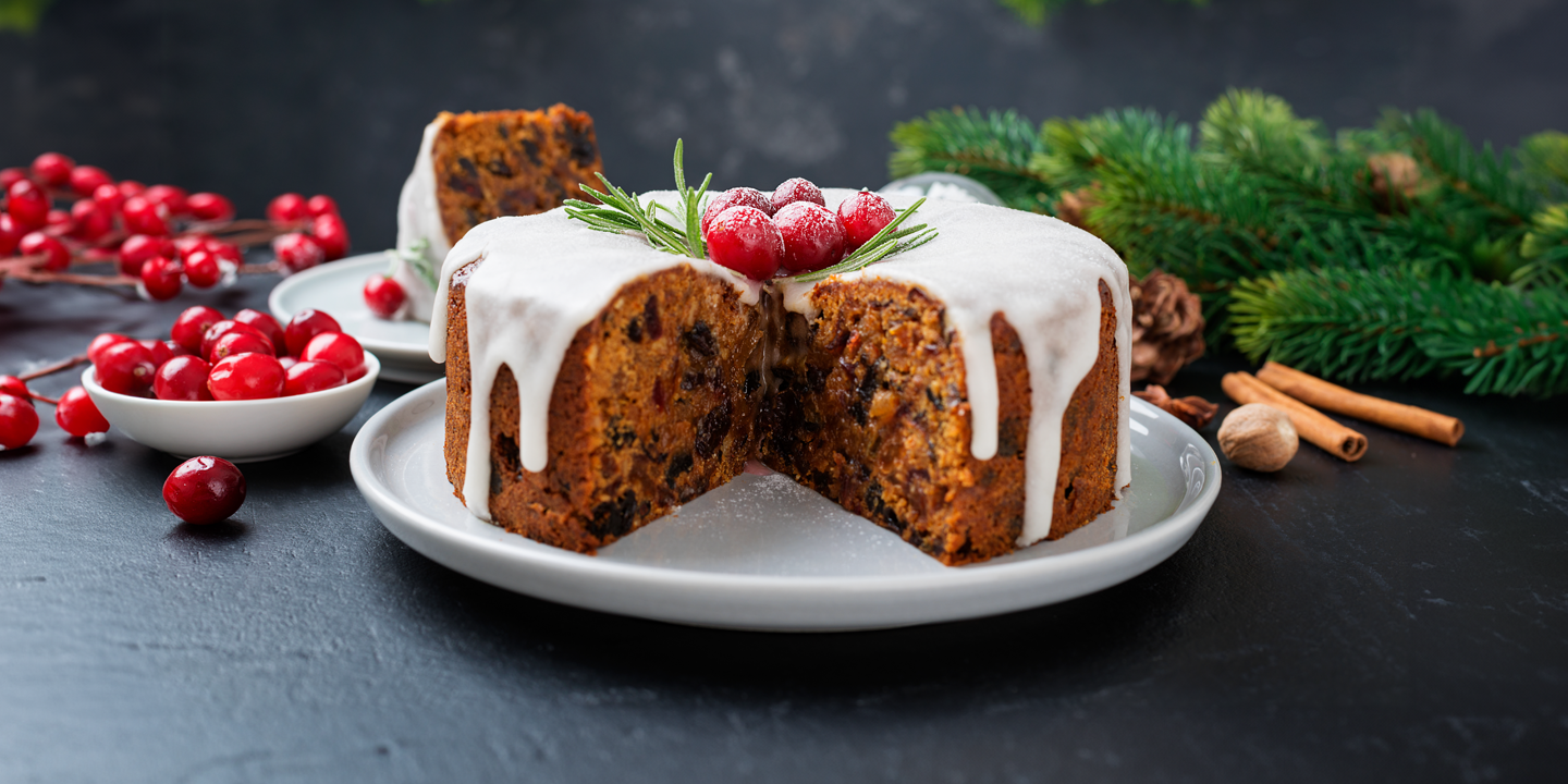 Bolo com Frutas Cristalizadas
