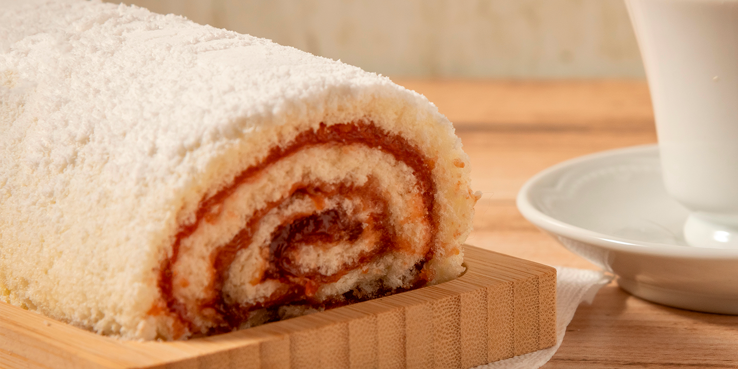 Bolo de Rolo de Café