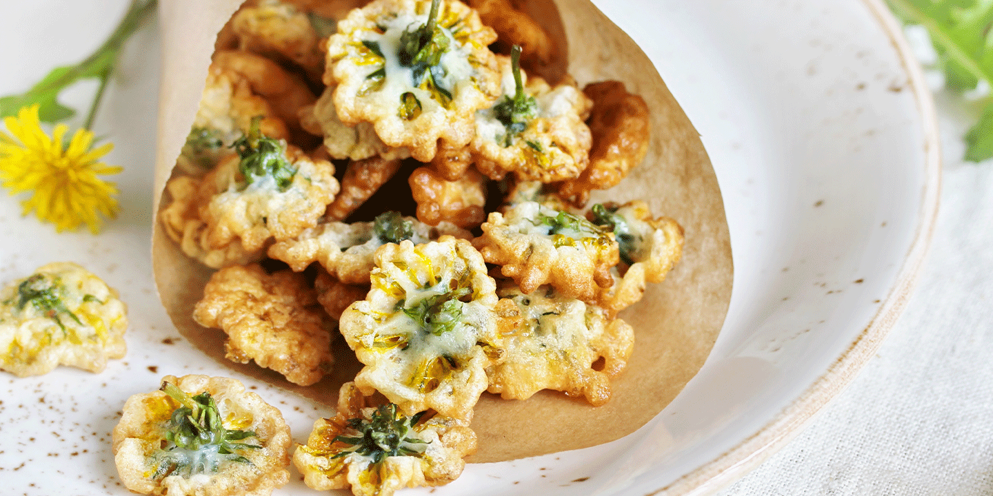 Dente-de-Leão Frito