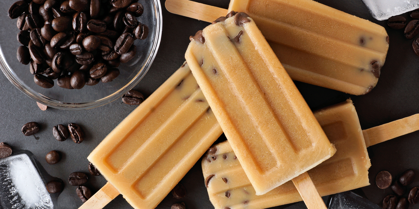 Picolé de Cappuccino com Casquinha de Café